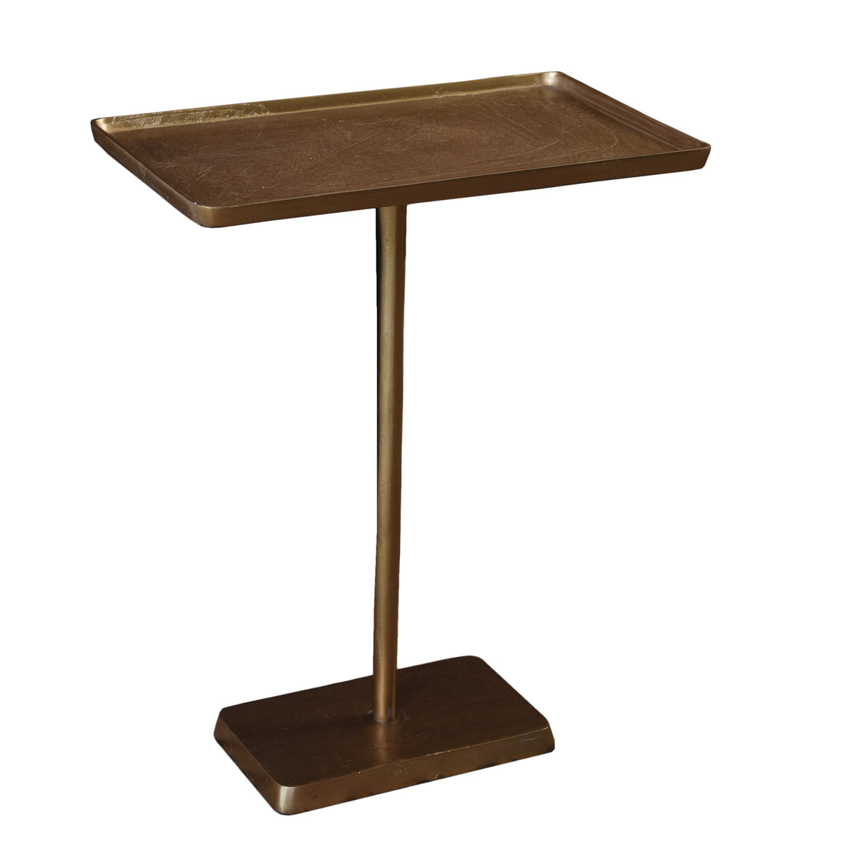 Buren Side Table, Brass
