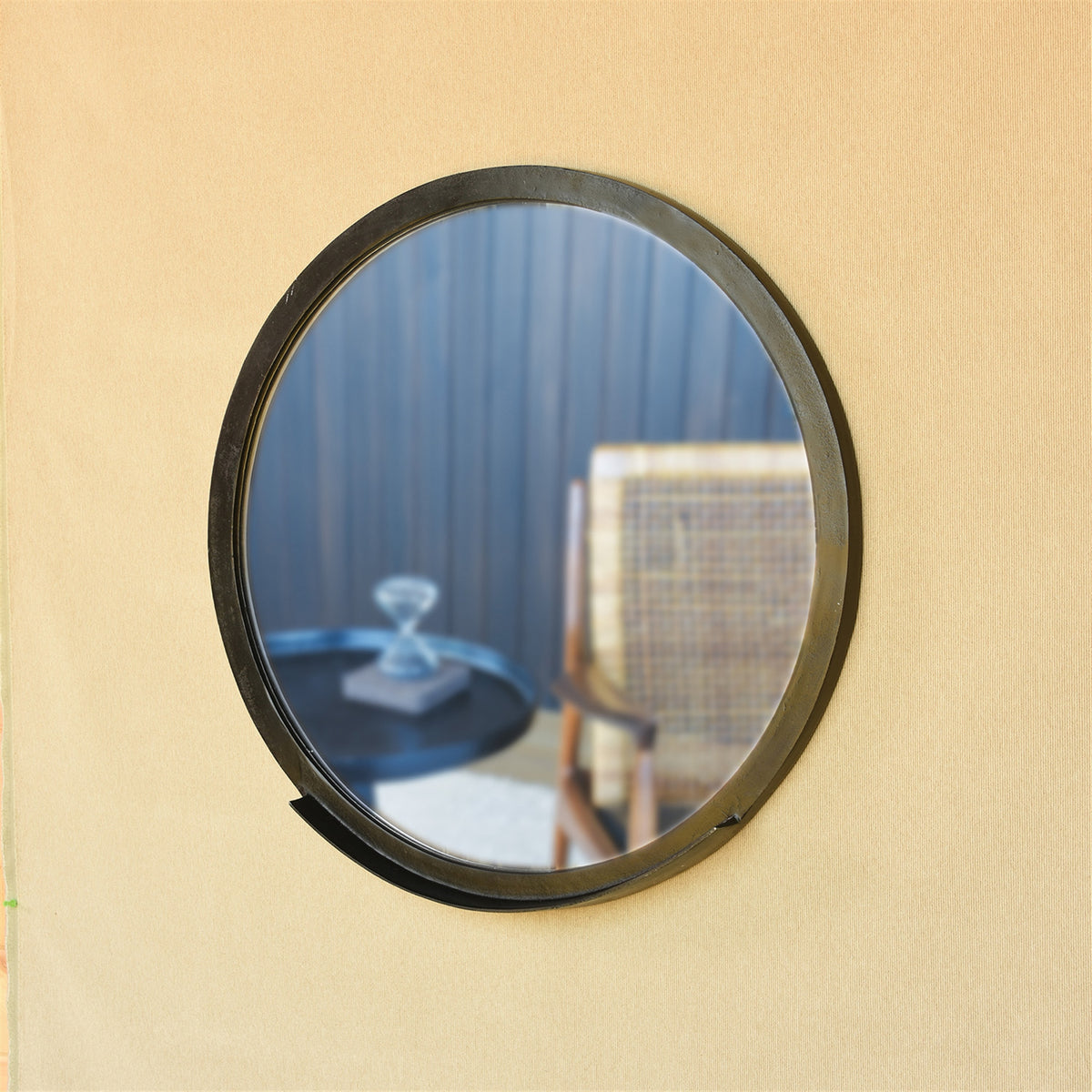 Ansel Mirror with Ledge, Bronze