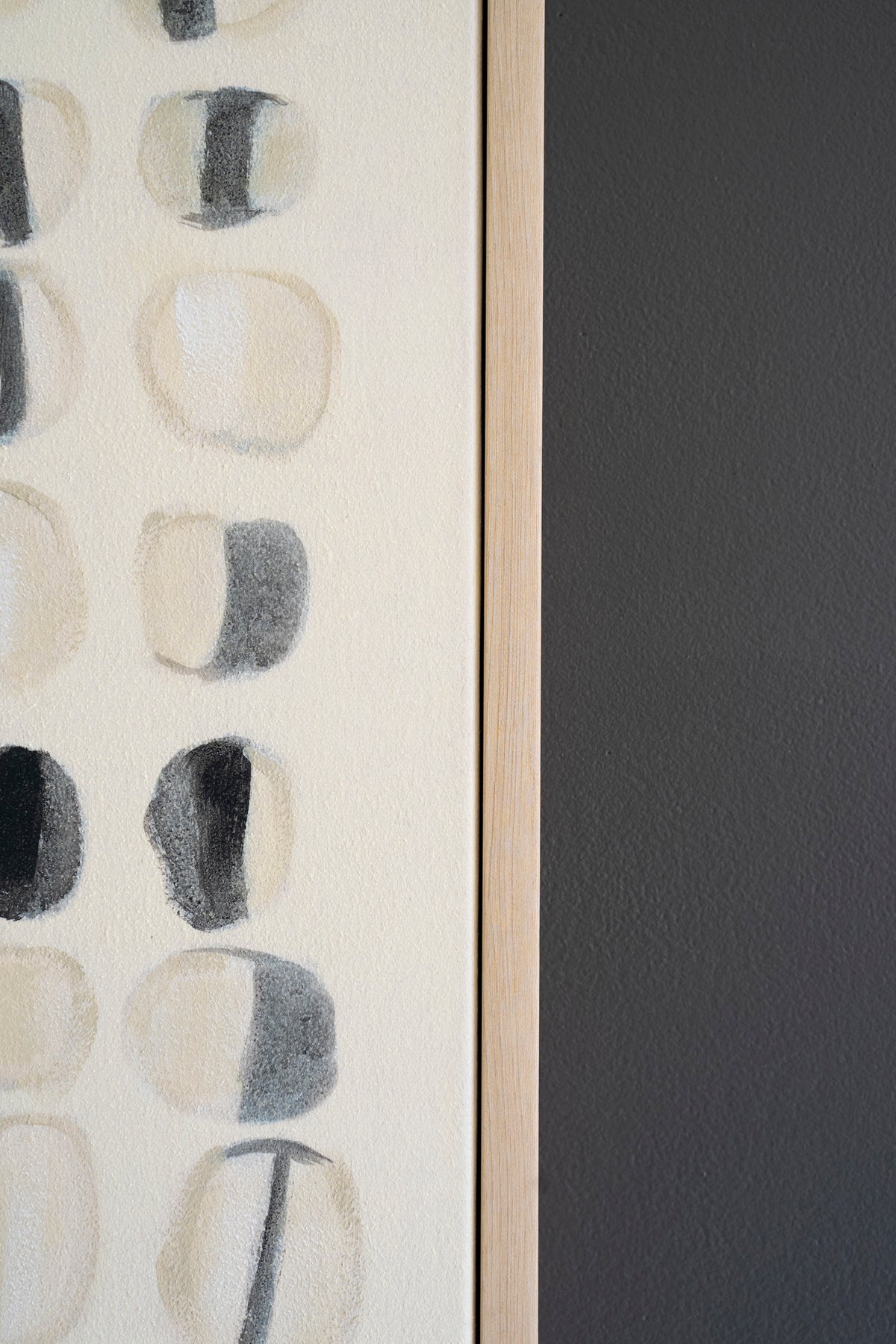 Framed Acrylic Painting Abstract