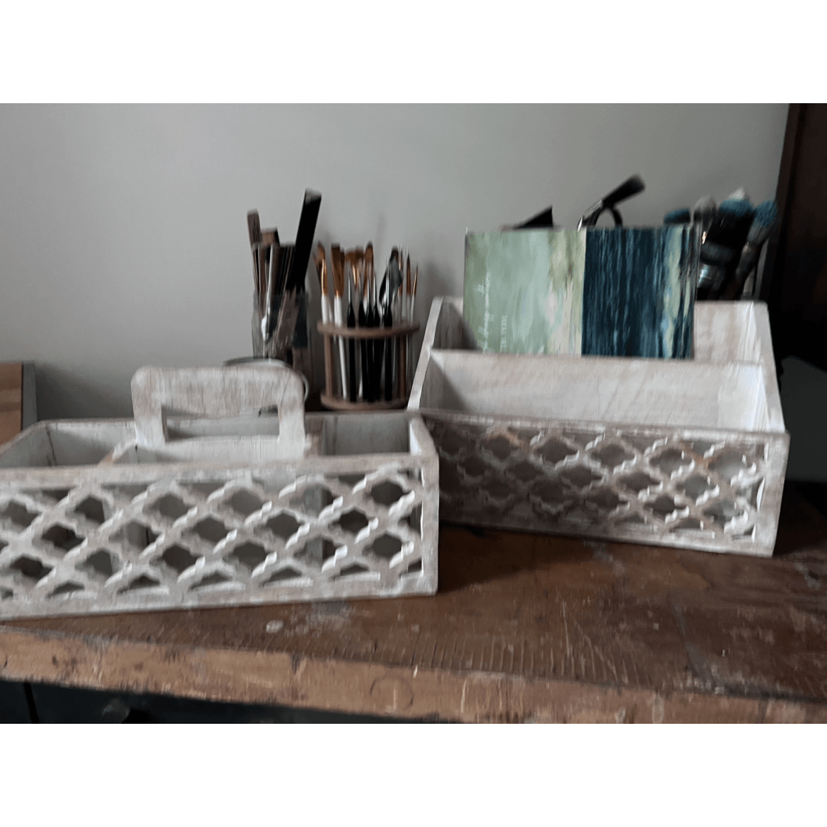 Rustic Desk Organizer - Signastyle Boutique