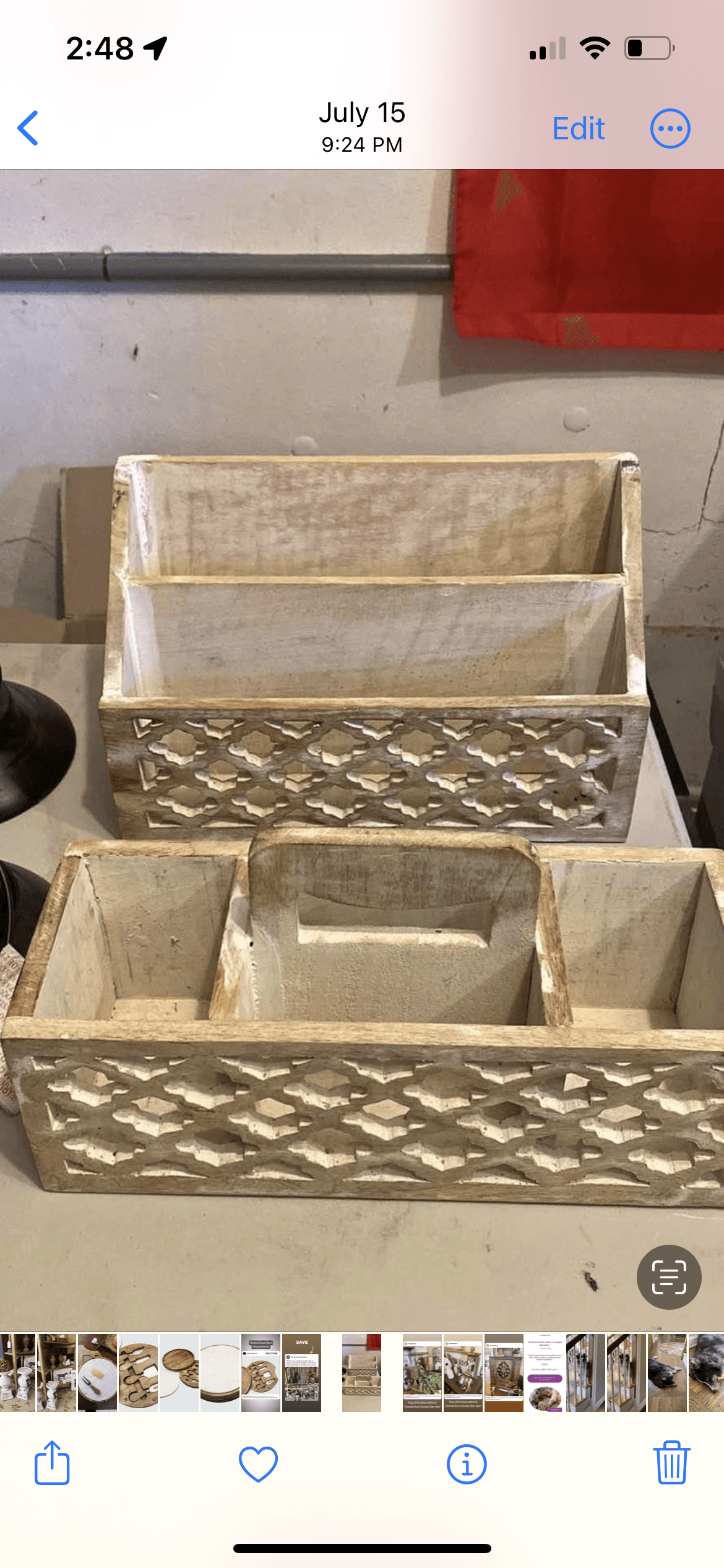 Rustic Desk Organizer - Signastyle Boutique