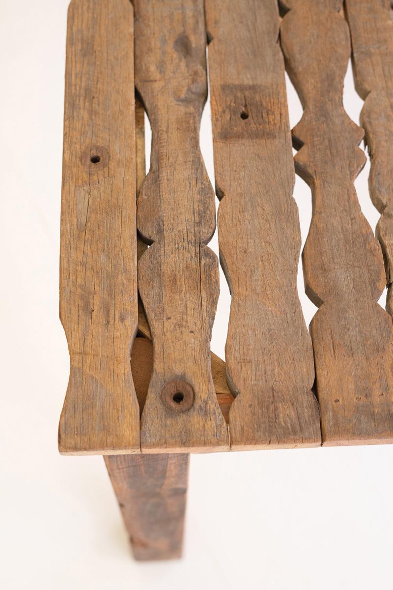 Recycled Wood Dining Table