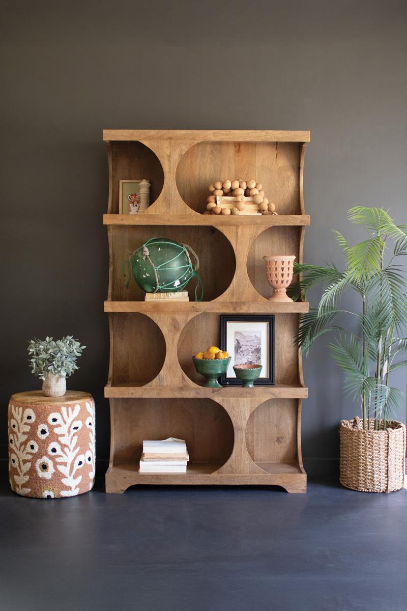 Wooden Display Shelf