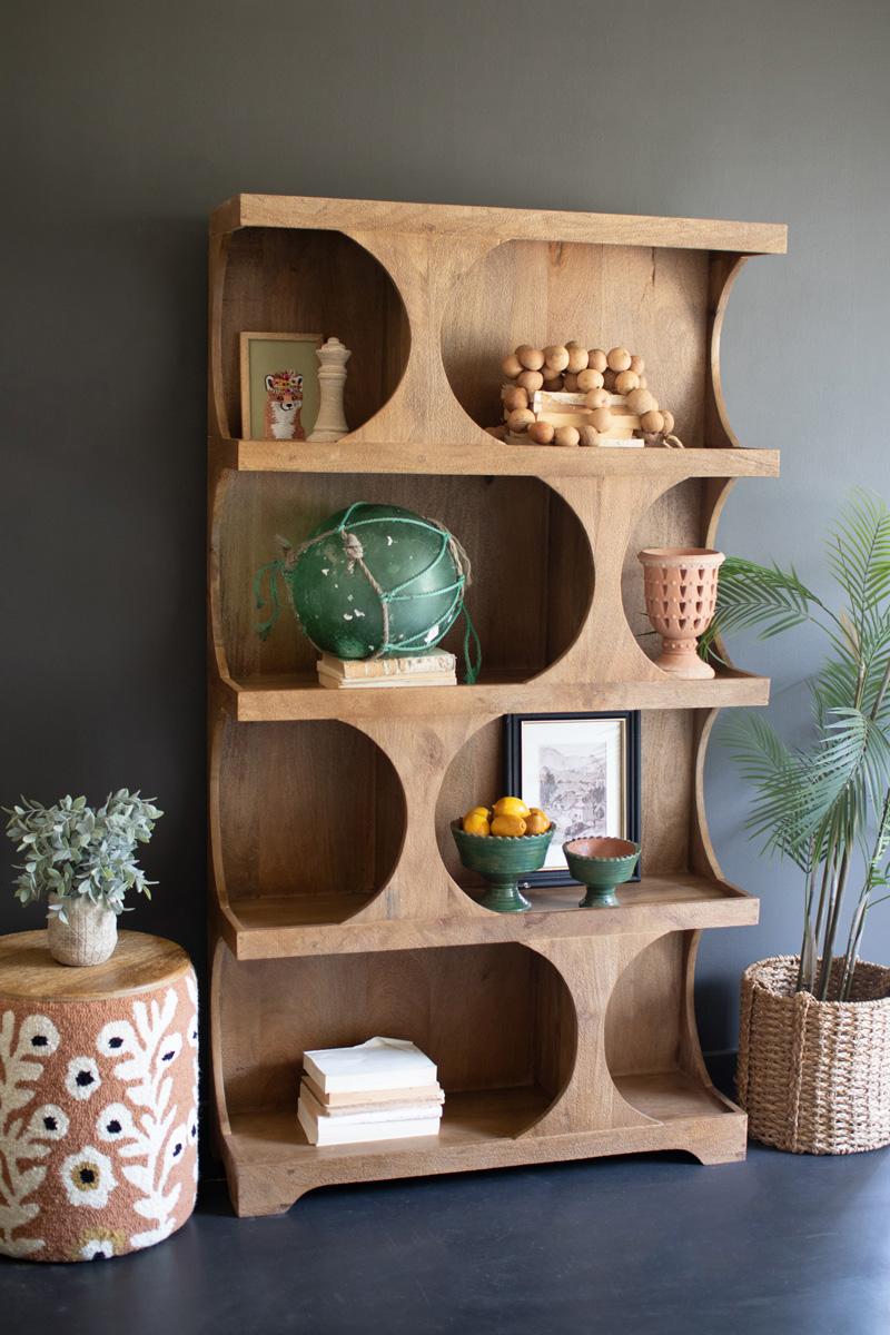Wooden Display Shelf