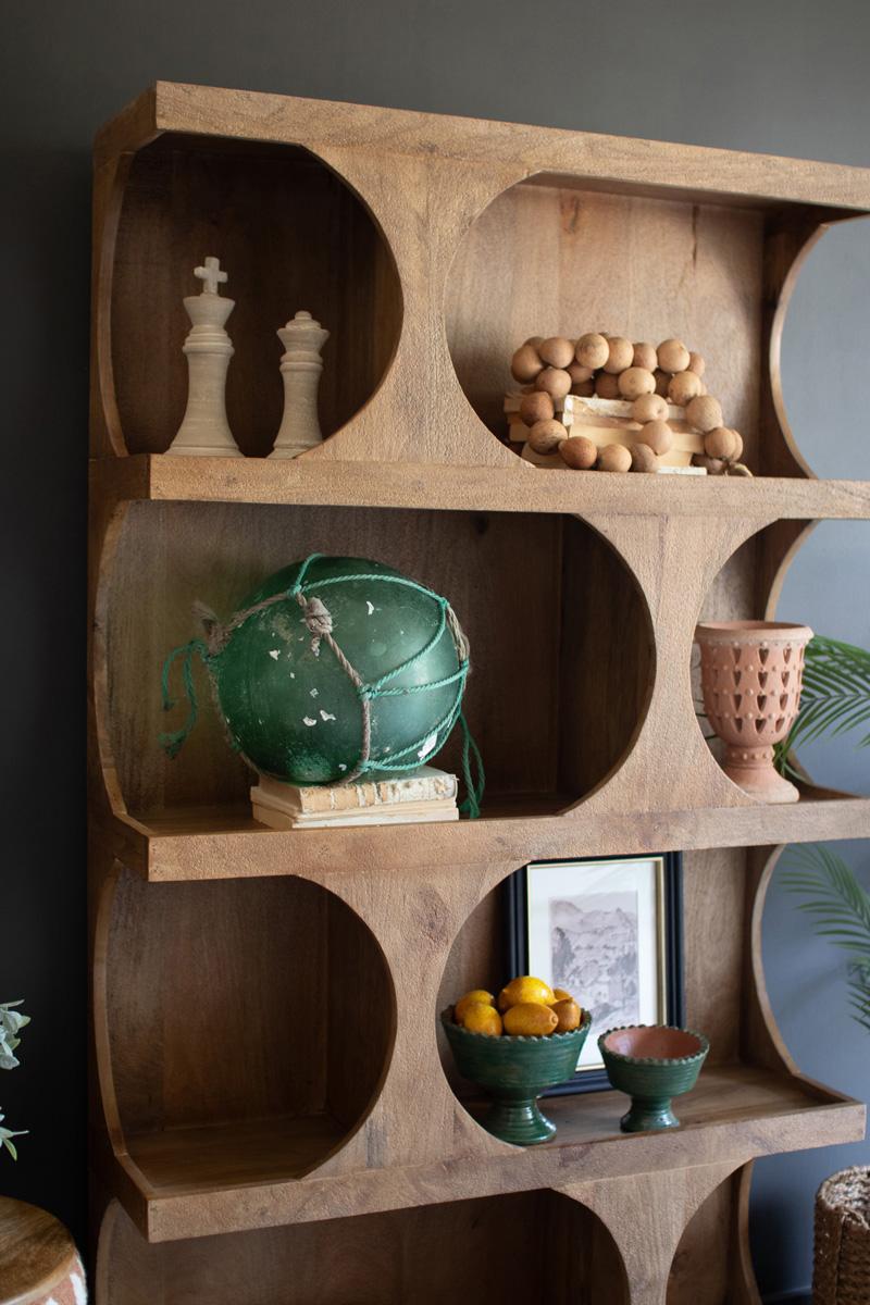 Wooden Display Shelf