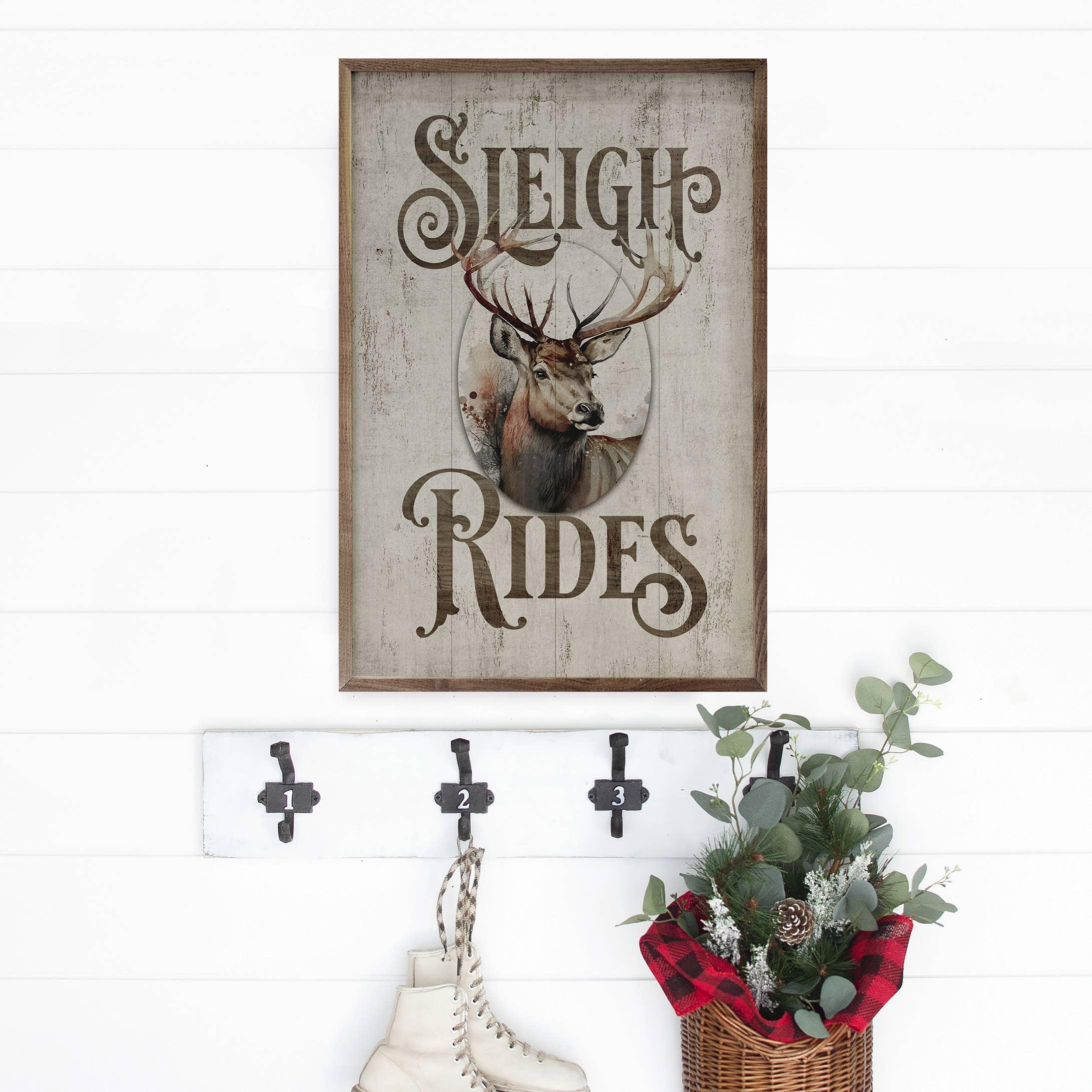 Sleigh Rides 10 x 16 - Signastyle Boutique