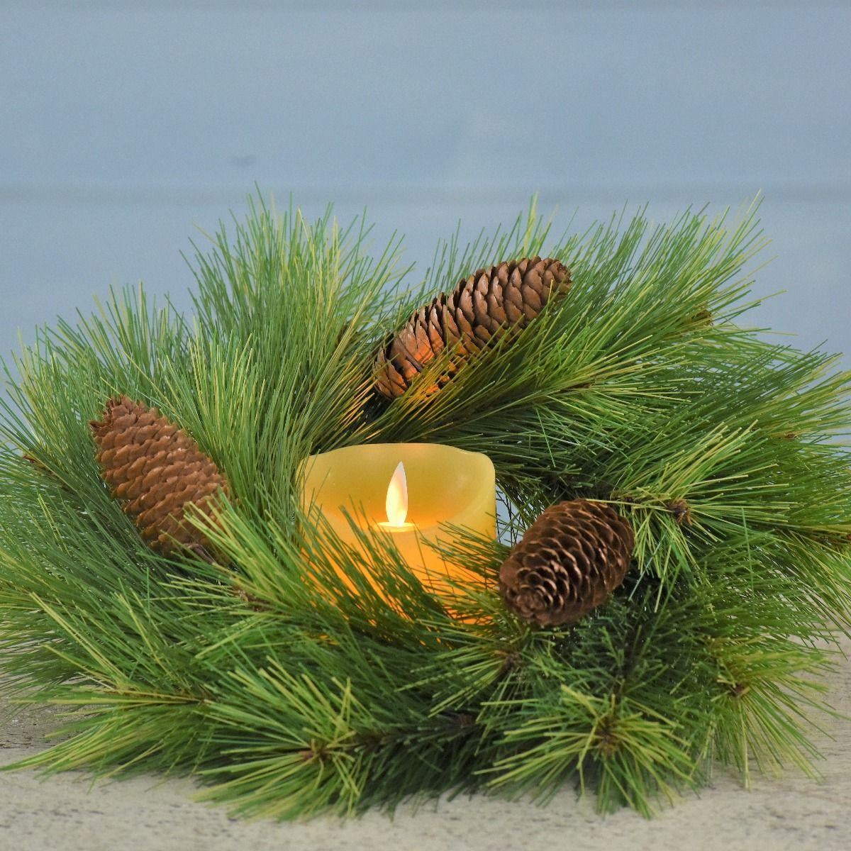 Mountain Pine 6.5in Candle Ring - Signastyle Boutique