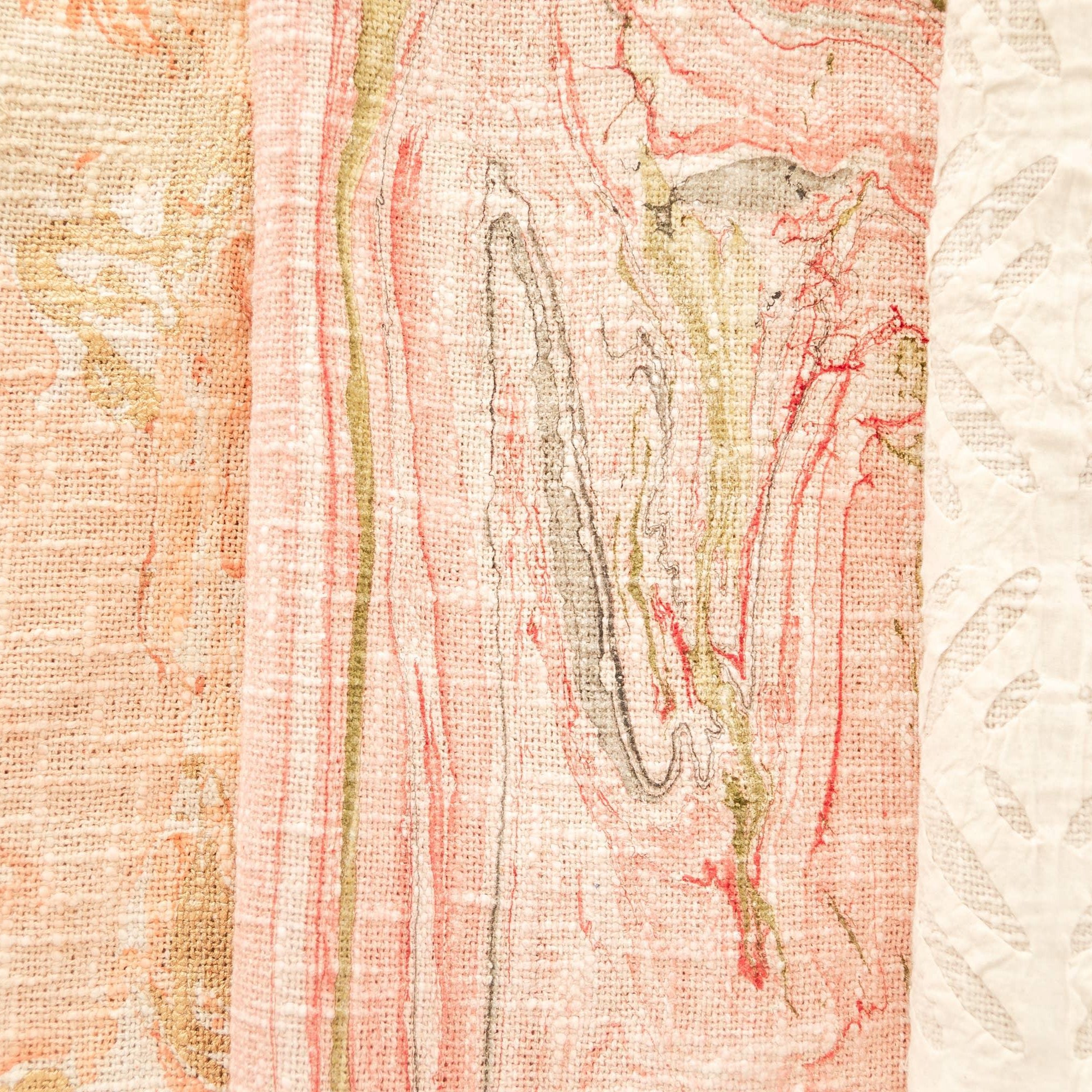 Peach Marble Throw - Signastyle Boutique