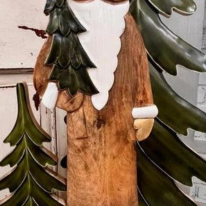 Wooden Santa - Signastyle Boutique