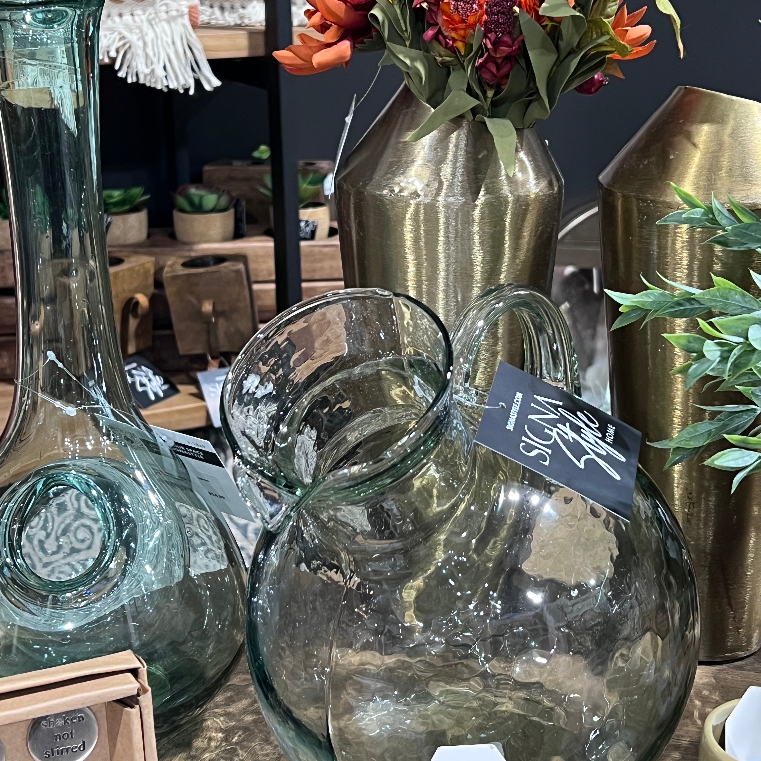 White Wine Glass Decanter with Ice Pocket - Signastyle Boutique