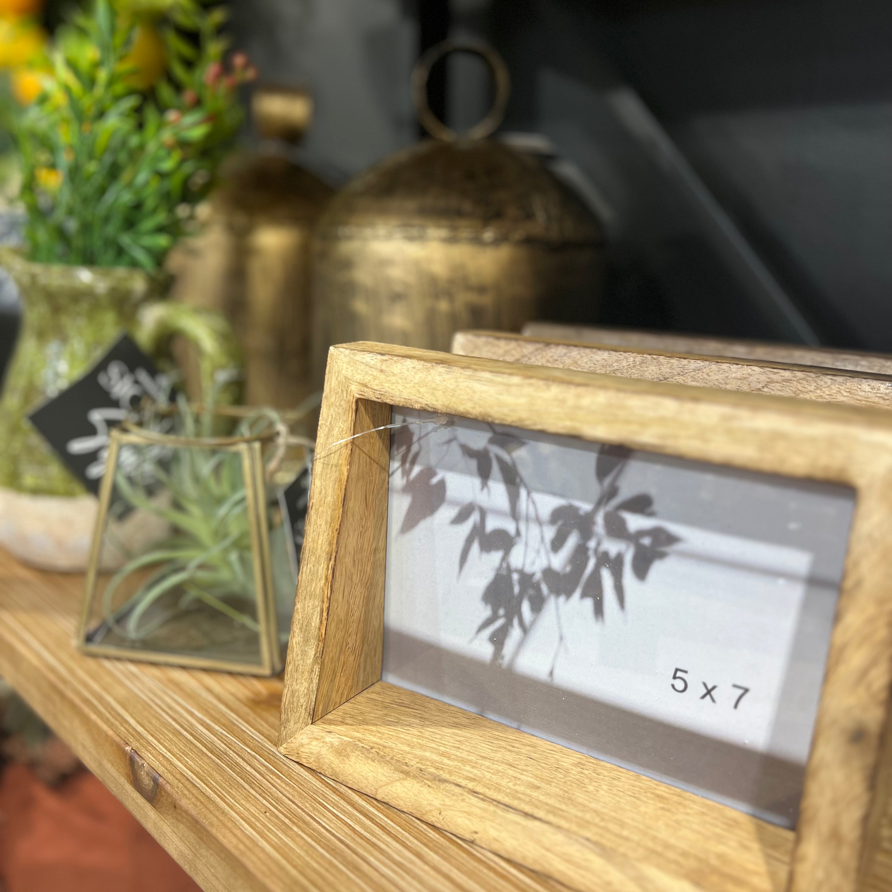 Standing Mango Wood Frame - Signastyle Boutique