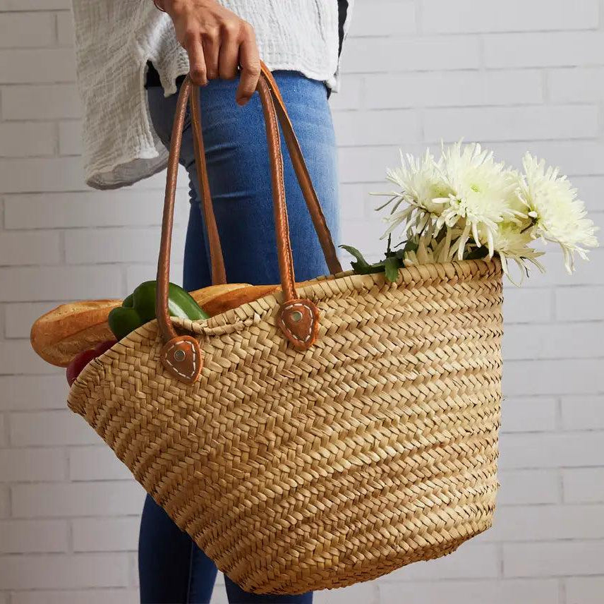 Moroccan Shopping Basket - Signastyle Boutique