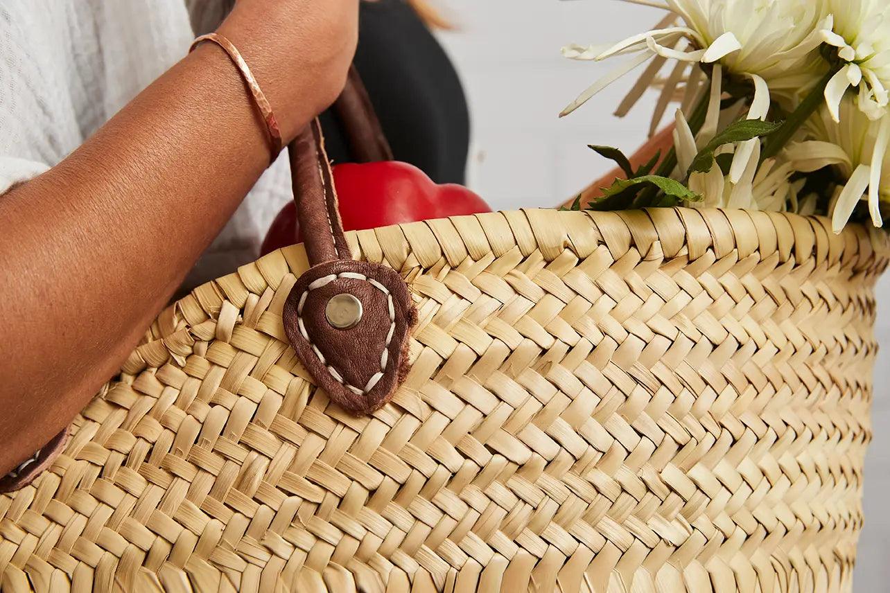 Moroccan Shopping Basket - Signastyle Boutique