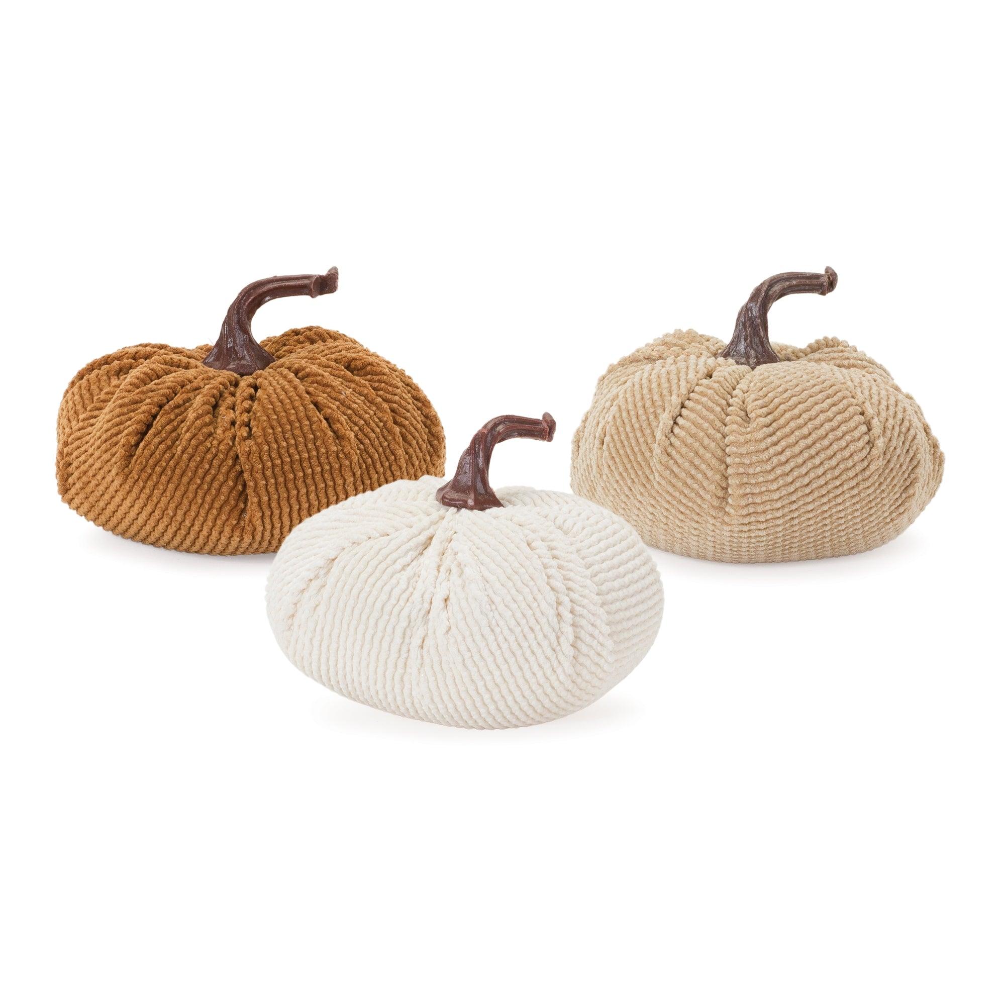 3.5" Fabric Pumpkins - Signastyle Boutique