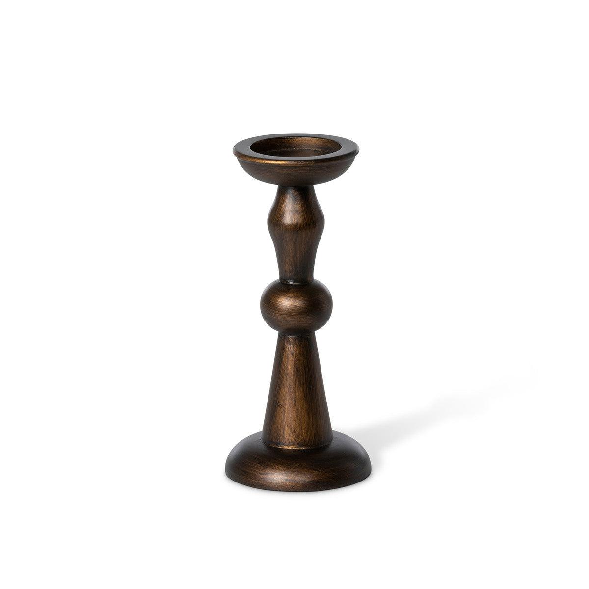 Manor Hearth Wood Candle Holder, Small - Signastyle Boutique