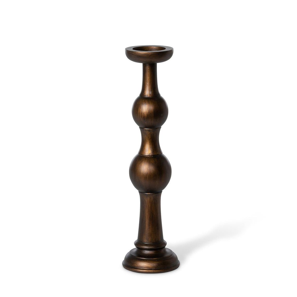 Manor Hearth Wood Candle Holder, Medium - Signastyle Boutique