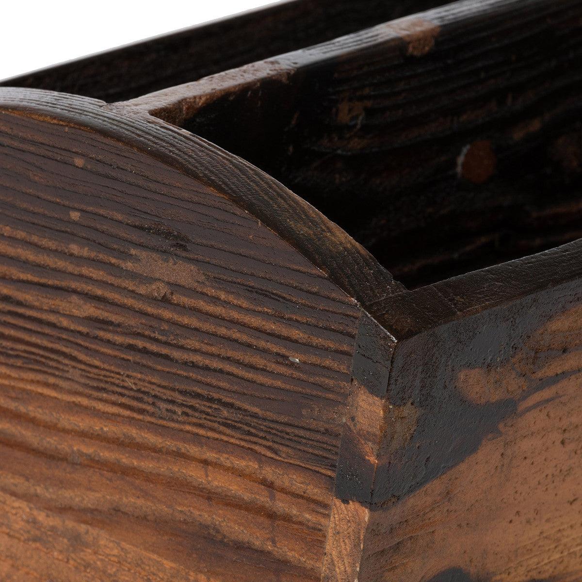 Wooden Trough Planter - Signastyle Boutique