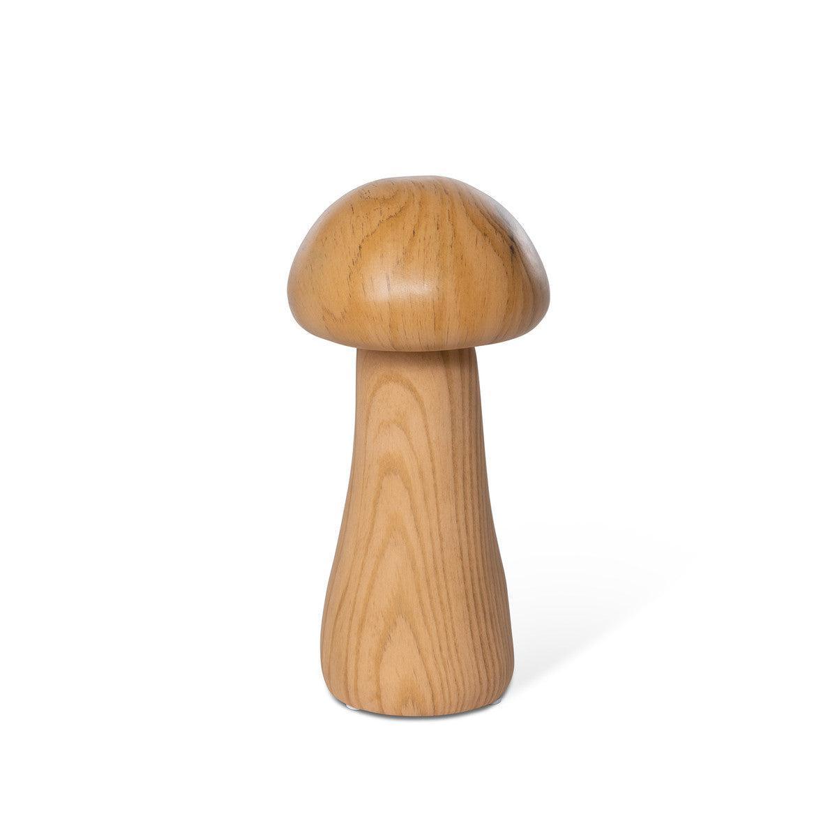 Faux Bois Garden Mushroom, 9.5" - Signastyle Boutique