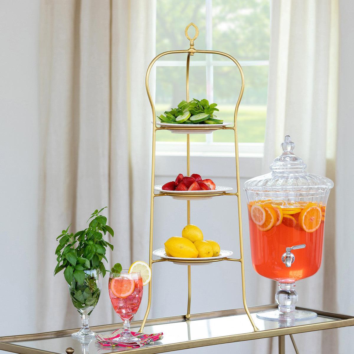 Hospitality 3-Tiered Plate Stand - Signastyle Boutique