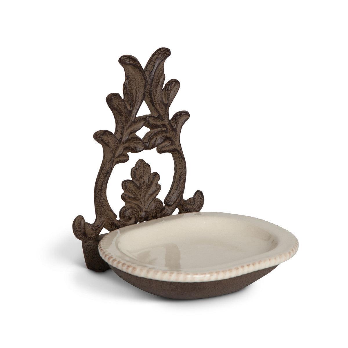 Acanthus Stoneware Soap Dish - Signastyle Boutique
