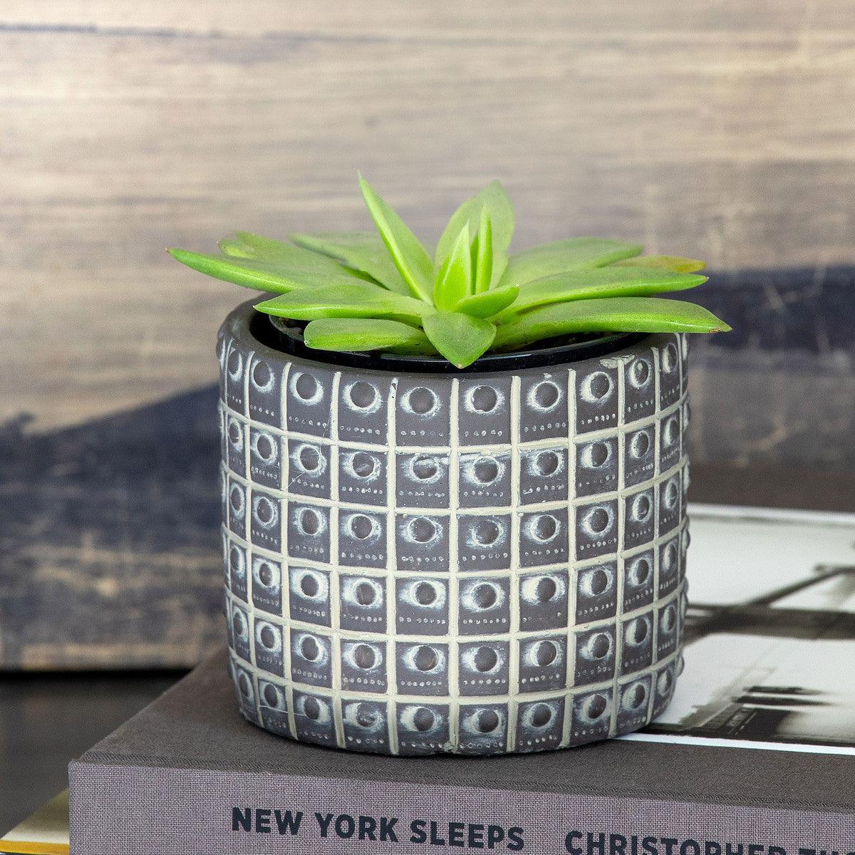 Rivet Pattern Pot, Small - Signastyle Boutique