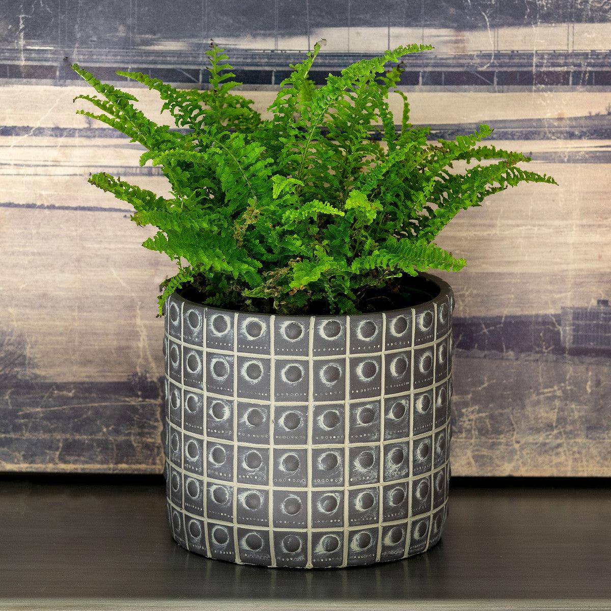 Rivet Pattern Pot, Large - Signastyle Boutique