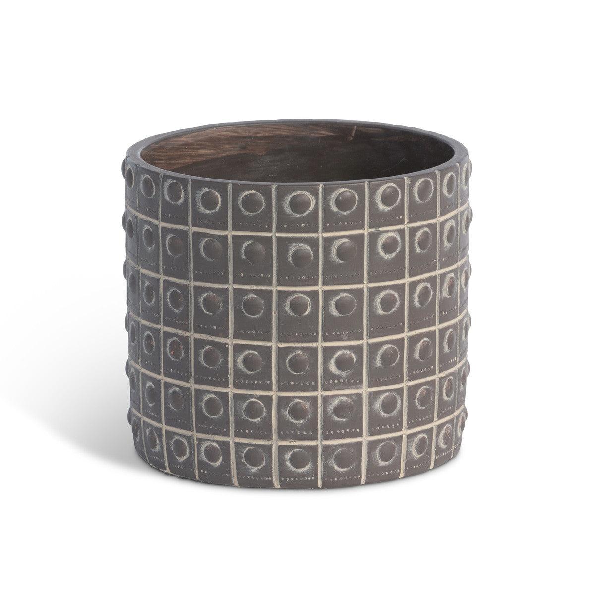Rivet Pattern Pot, Large - Signastyle Boutique