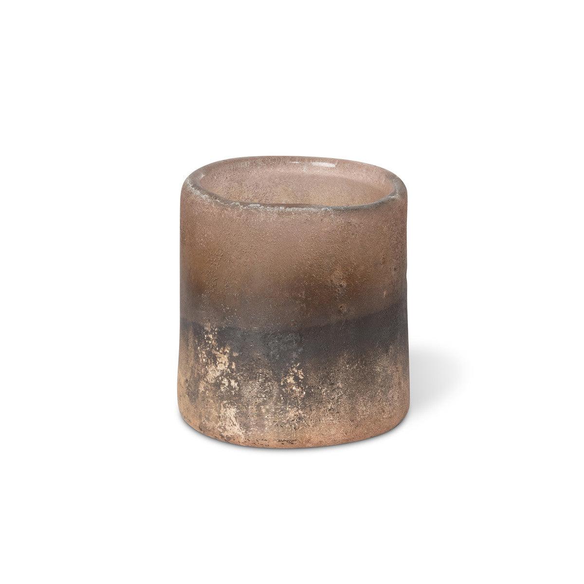 Aurora Organic Glass Hurricane, Small - Signastyle Boutique