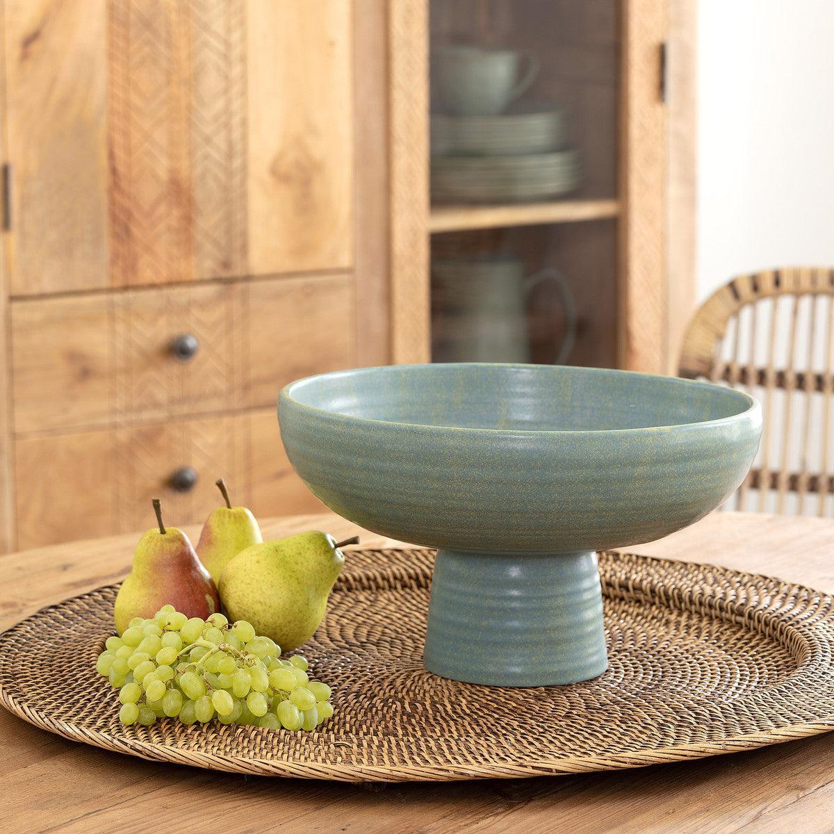 Sage Reactive Glaze Compote - Signastyle Boutique