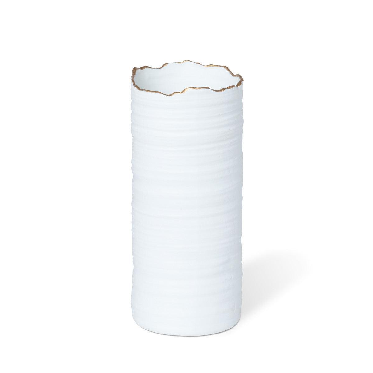 Gilded Organic Edge Vase - Signastyle Boutique