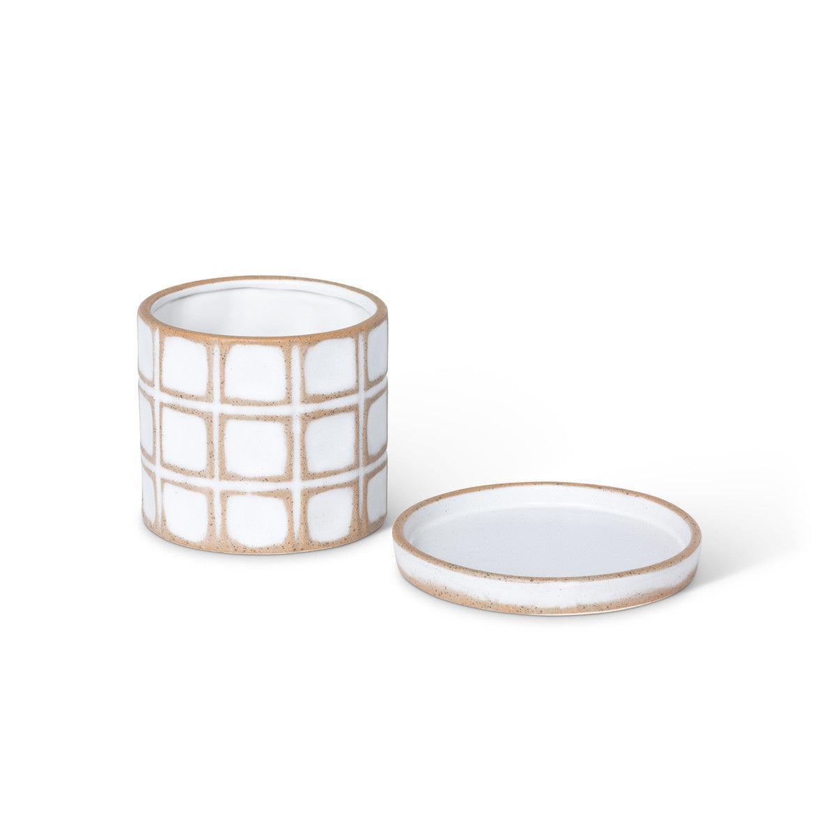 Harmony Ceramic Pot with Saucer, 6" - Signastyle Boutique