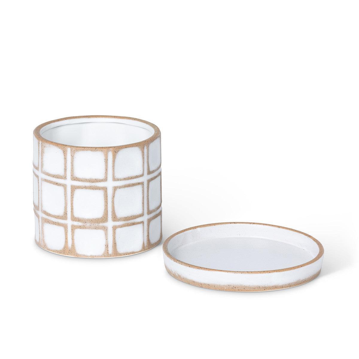 Harmony Ceramic Pot with Saucer, 7.5" - Signastyle Boutique