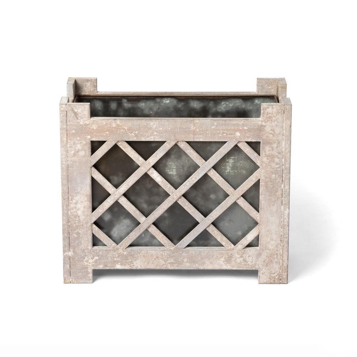 Lattice Iron Garden Planter - Signastyle Boutique