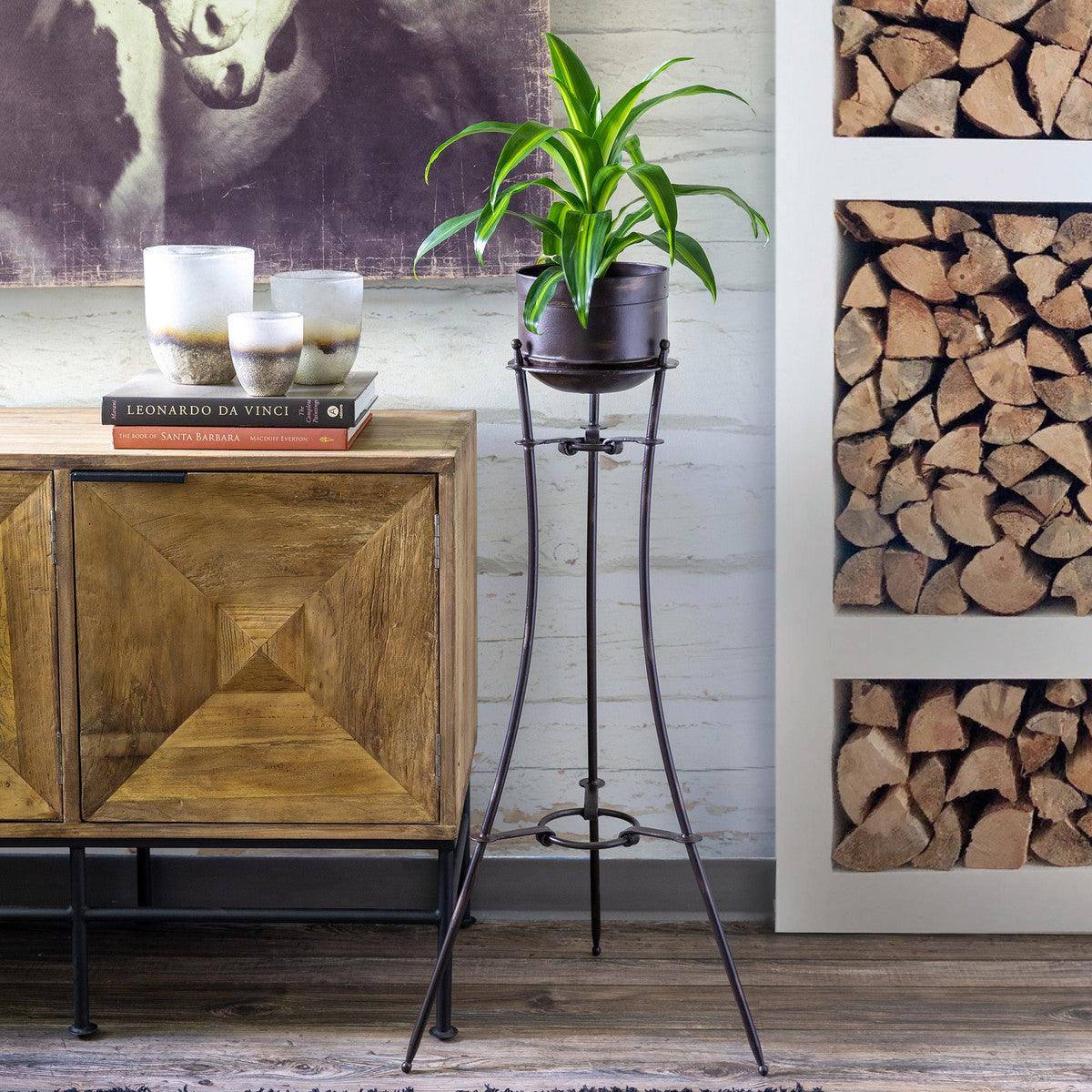 Portal Metal Stand and Pot, Tall - Signastyle Boutique