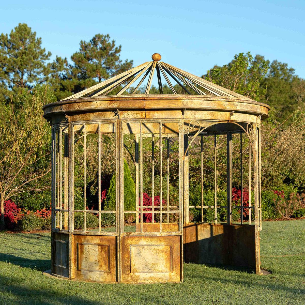 Aged Metal Gazebo - Signastyle Boutique