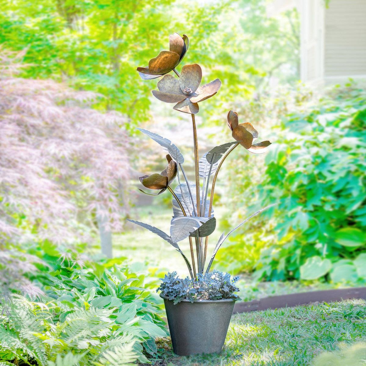 Calytrix Metal Floral Sculpture - Signastyle Boutique