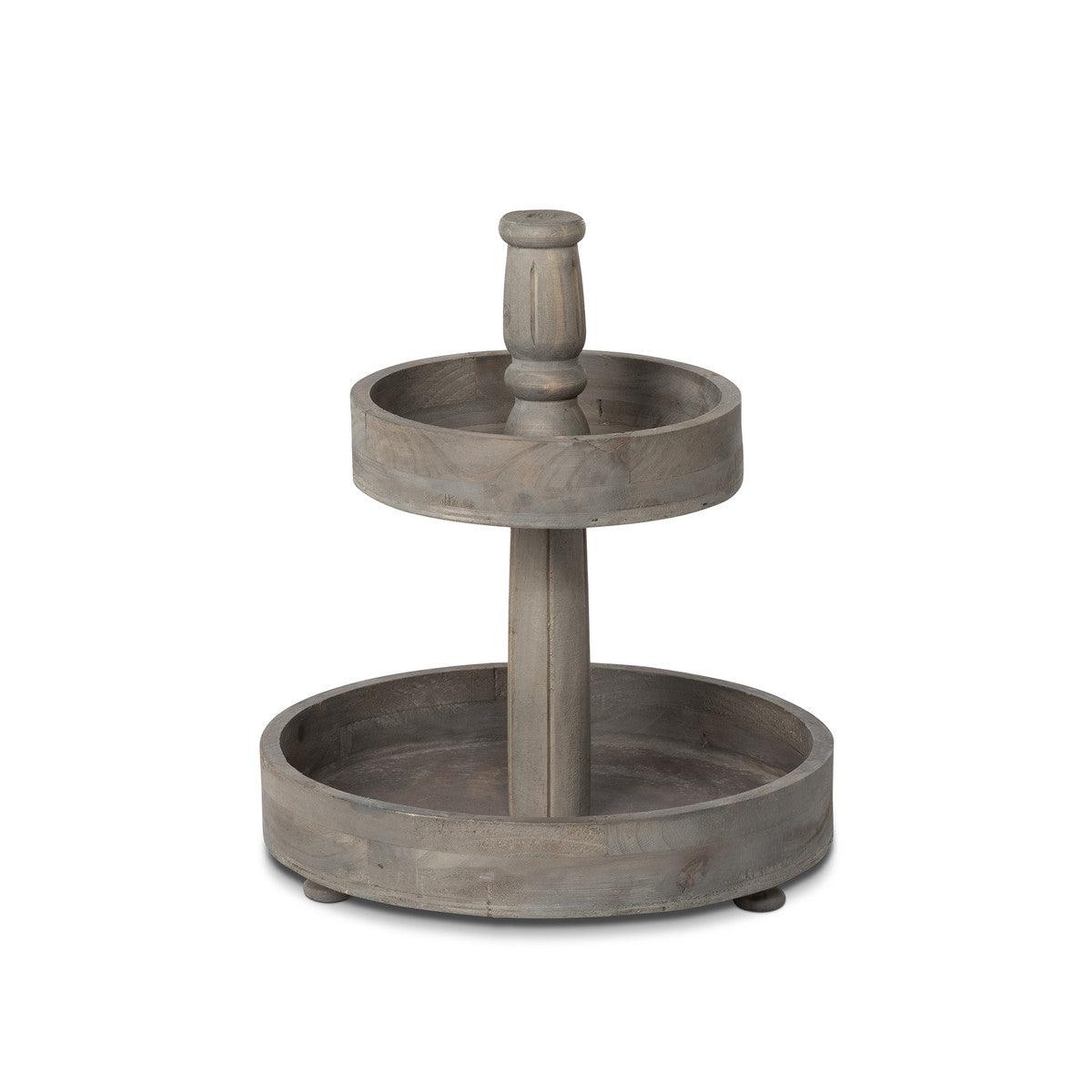 Wooden 2-Tiered Plant Stand - Signastyle Boutique