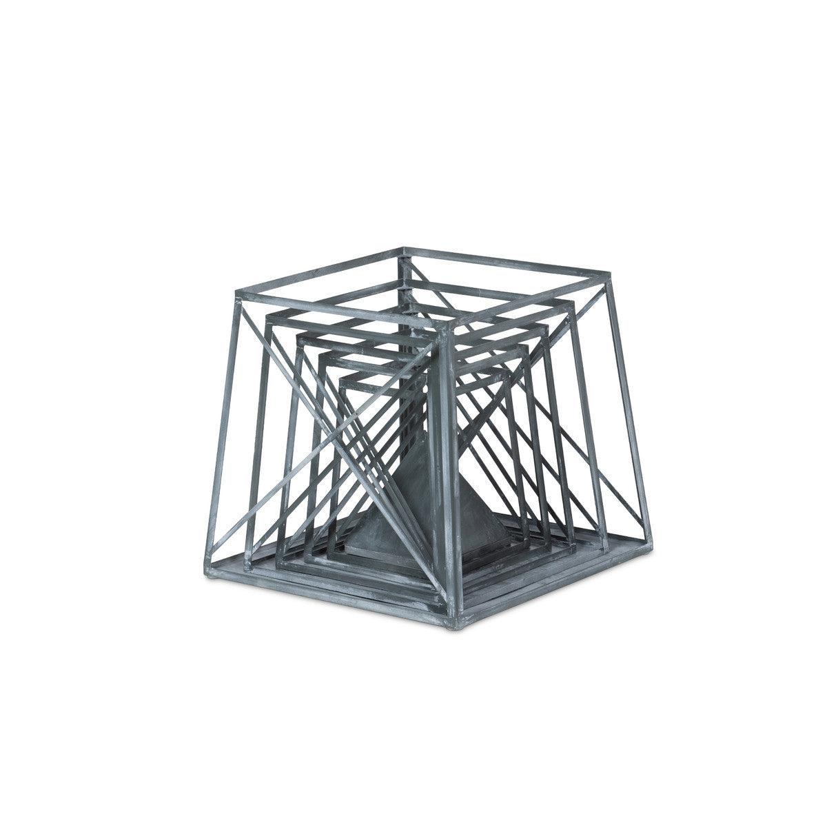Stackable Galvanized Obelisk - Signastyle Boutique