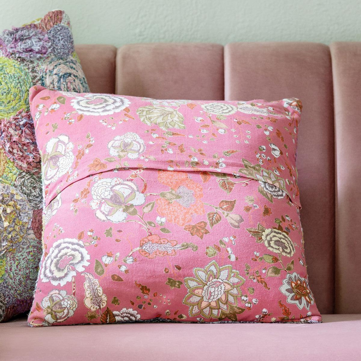 Handstitched Wave Pattern Pillow - Signastyle Boutique