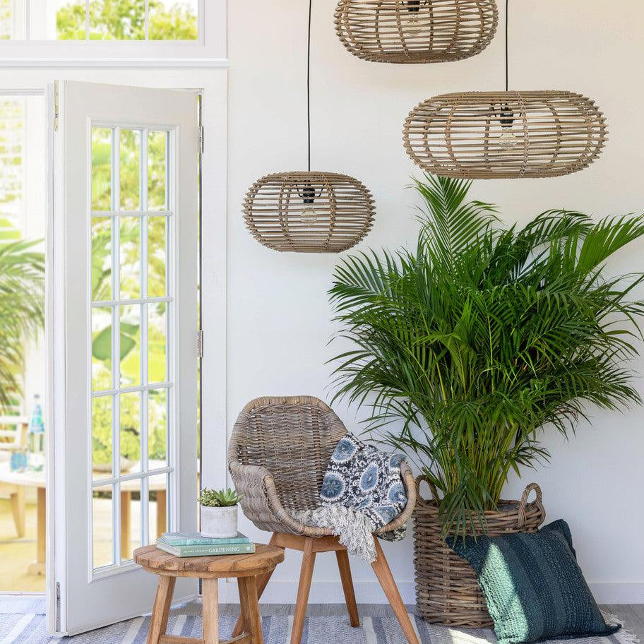 Kailani Rattan Pendant Light, Small - Signastyle Boutique