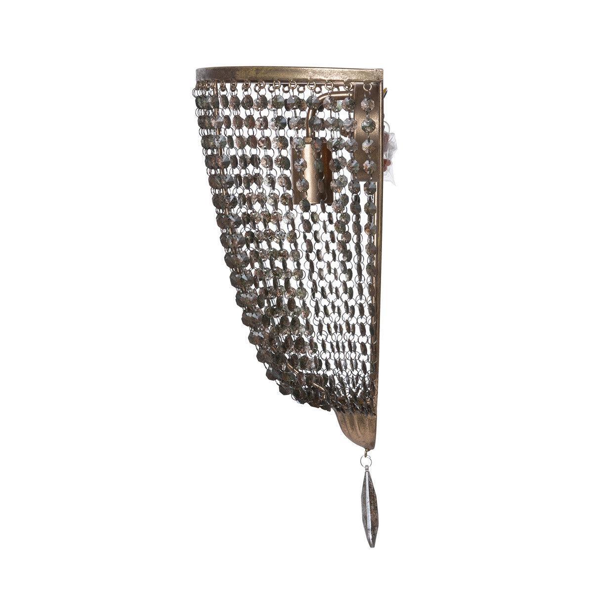 Zelda Beaded Wall Sconce - Signastyle Boutique