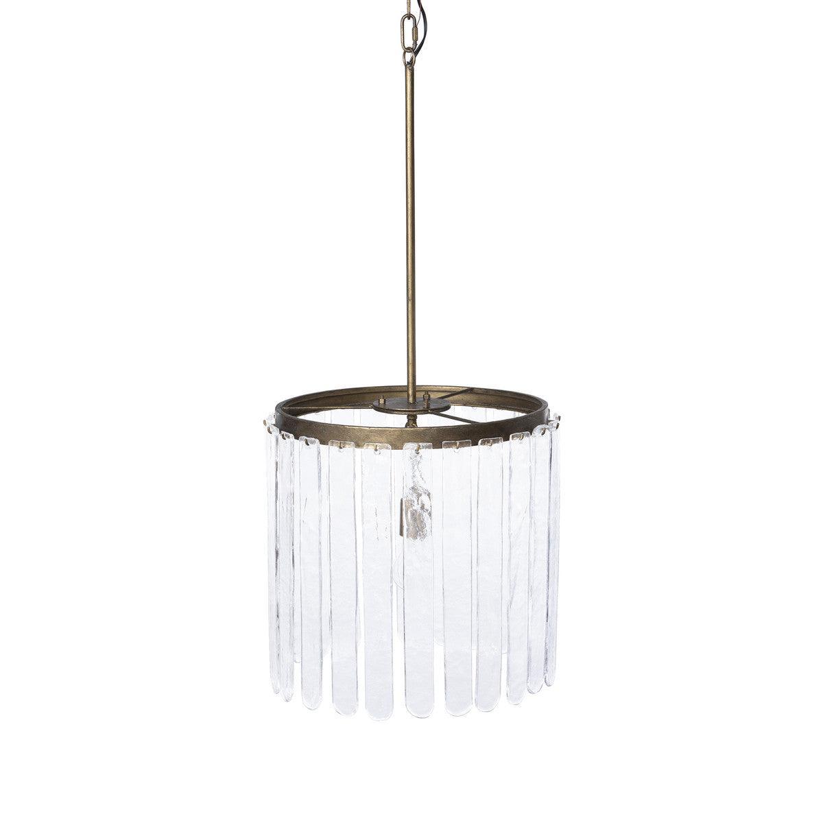 Dawson Glass Panel Chandelier - Signastyle Boutique