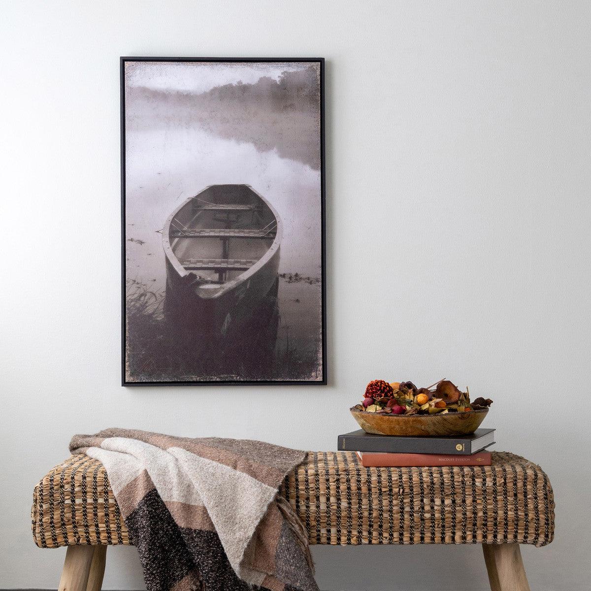 Framed Canoe Print - Signastyle Boutique