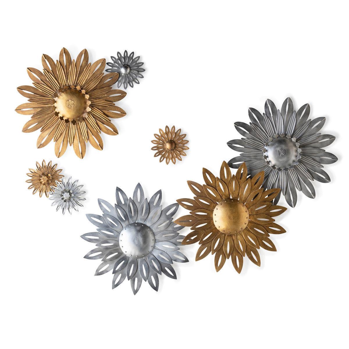 Aged Copper Wall Sunflower, Large - Signastyle Boutique