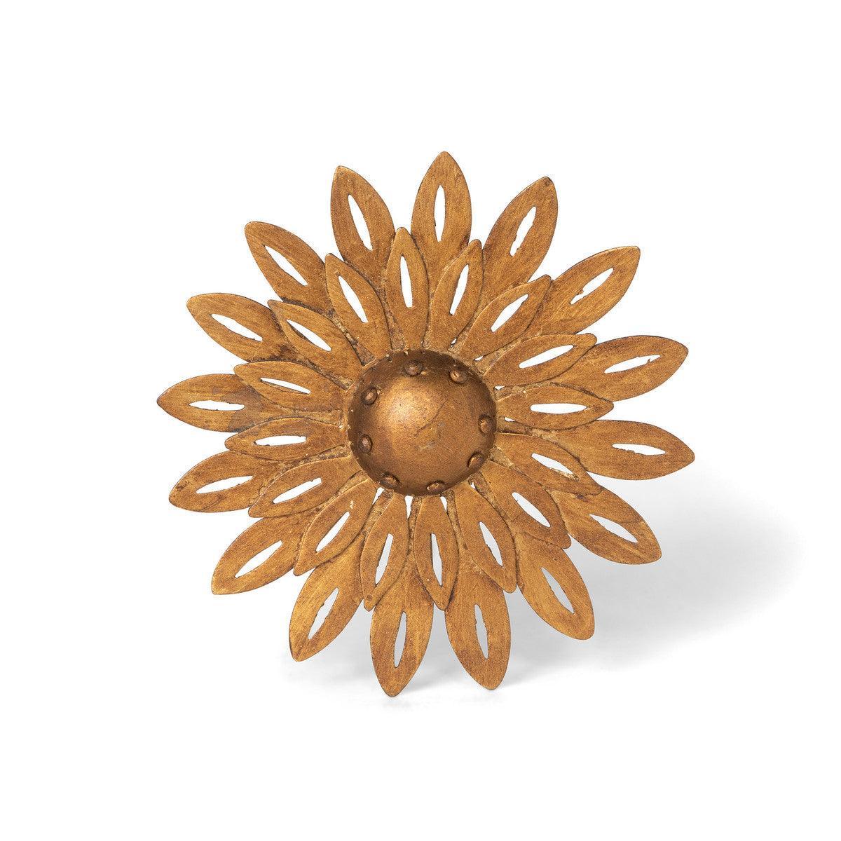 Aged Copper Wall Dahlia, Small - Signastyle Boutique