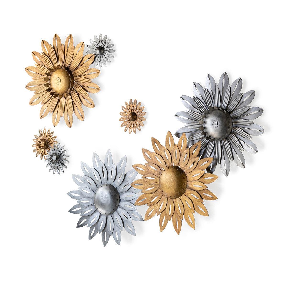 Aged Copper Wall Dahlia, Small - Signastyle Boutique