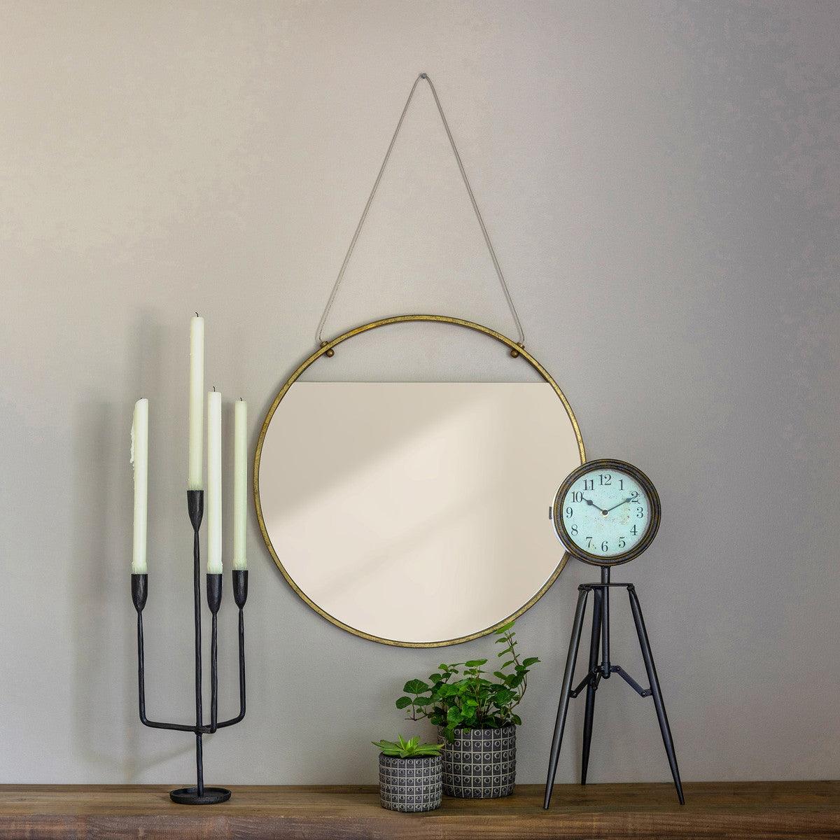 Gable Round Mirror - Signastyle Boutique