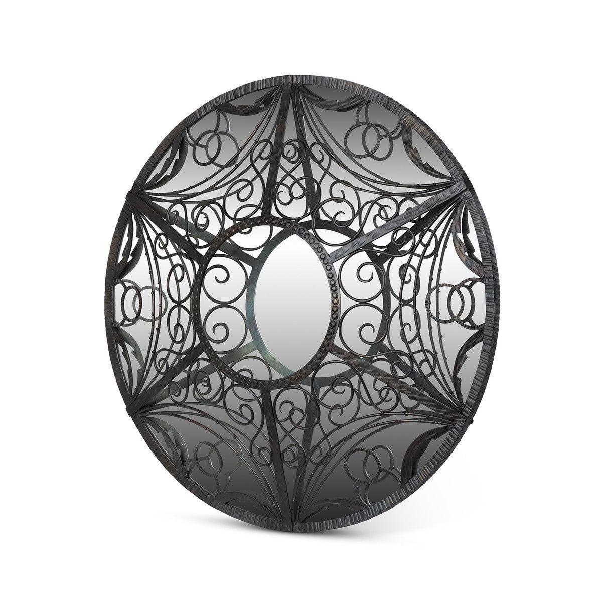 Scroll and Swag Framed Mirror, Large - Signastyle Boutique