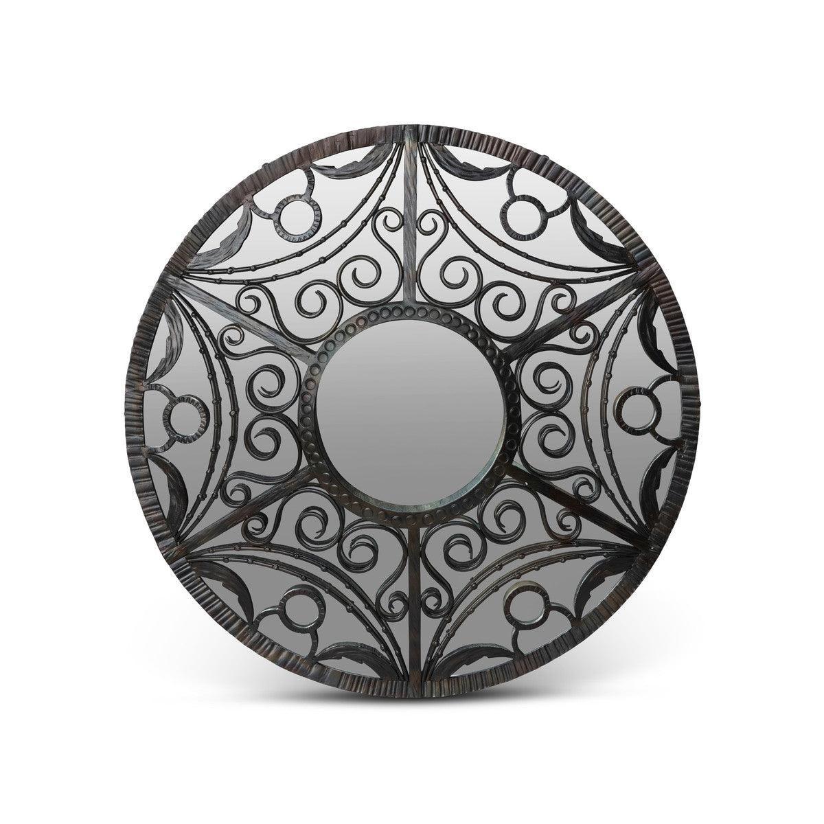 Scroll and Swag Framed Mirror, Small - Signastyle Boutique