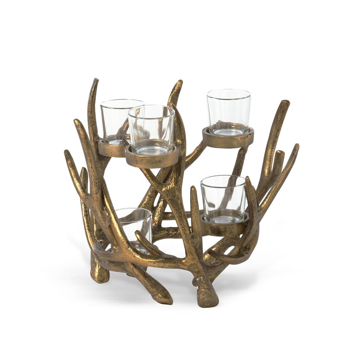Antler Cast Aluminum Centerpiece x 5 - Signastyle Boutique